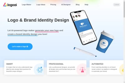 Design A New Logo & Brand Identity You Love! - LogoAI.com preview